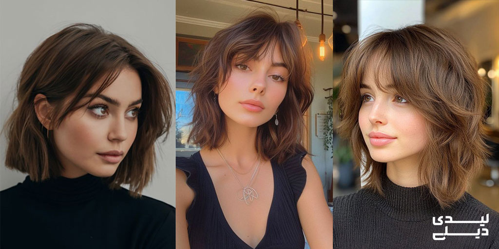 مدل موی کوتاه لایه‌ای