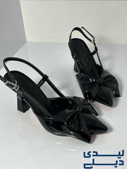 مدل های کفش مجلسی دخترونه پاشنه بلند مشکی